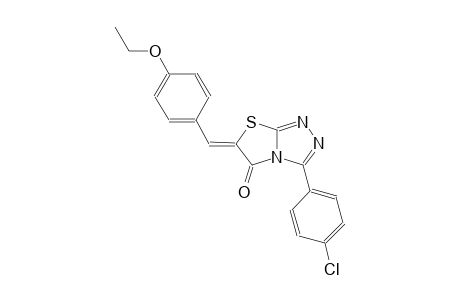 (6Z)-3-(4-chlorophenyl)-6-(4-ethoxybenzylidene)[1,3]thiazolo[2,3-c][1,2,4]triazol-5(6H)-one