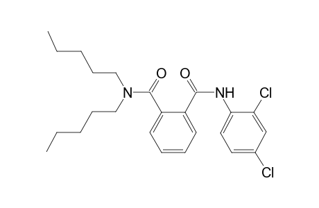 1-N-(2,4-dichlorophenyl)-2-N,2-N-dipentylbenzene-1,2-dicarboxamide