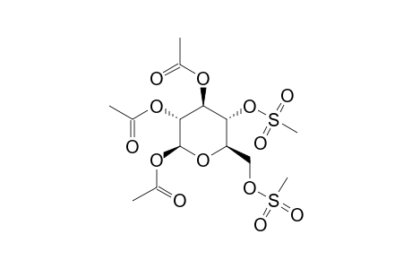 1,2,3-TRI-O-ACETYL-4,6-DI-O-(METHYLSULFONYL)-BETA-D-GLUCOSE