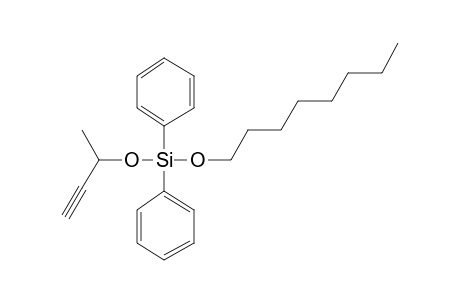 Silane, diphenyl(but-3-yn-2-yloxy)octyloxy-