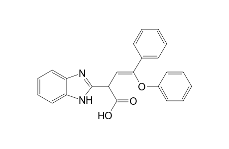 2-Benzimidazolyl-4-phenoxy-4-phenyl-3-butenoic acid