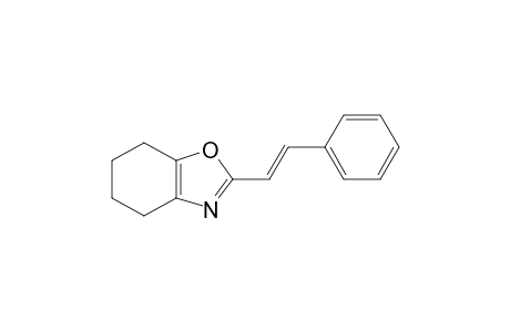 2-[(E)-2-phenylethenyl]-4,5,6,7-tetrahydro-1,3-benzoxazole
