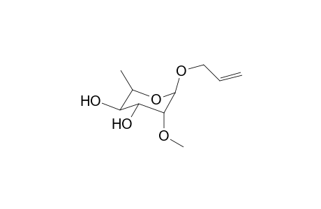 Allyl 2-O-methyl-a-L-rhamnopyranoside