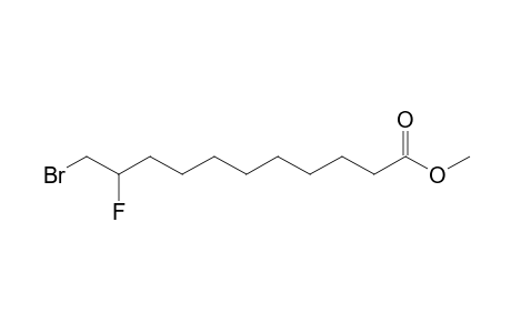 11-bromo-10-fluoro-undecanoic acid methyl ester