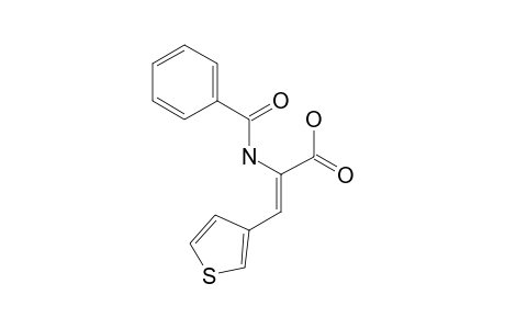 (Z)-2-(benzoylamino)-3-(3-thienyl)acrylic acid