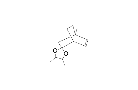 SPIRO[BICYCLO[2.2.2]OCT-5-EN-2,2'-(1',3'-DIOXOLANE)], 4,4',5'-TRIMETHYL-