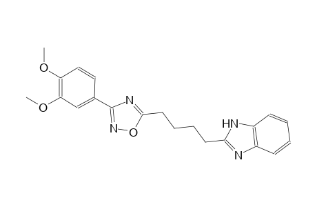 1H-benzimidazole, 2-[4-[3-(3,4-dimethoxyphenyl)-1,2,4-oxadiazol-5-yl]butyl]-