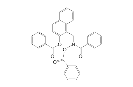Benzamide, N-(benzoyloxy)-N-[[2-(benzoyloxy)-1-naphthalenyl]methyl]-