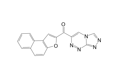 ([1,2,4]Triazolo[3,4-c][1,2,4]triazin-6-yl)(naphtho[2,1-b]furan-2-yl)methanone