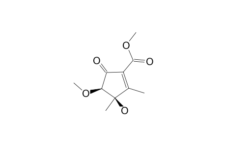 CIS-METHYL-3-HYDROXY-4-METHOXY-2,3-DIMETHYL-5-OXOCYCLOPENT-1-ENECARBOXYLATE