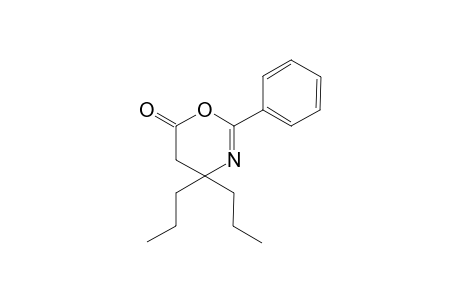 4,4-Dipropyl-2-phenyl-1,3,6-oxazine-6-one