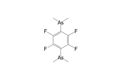 1,4-Bis-(dimethylarsano)-2,3,5,6-tetrafluorobenzene