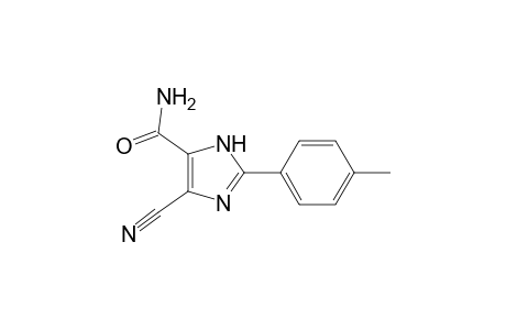 4-Cyano-2-(4-methylphenyl)-1H-imidazole-5-carboxamide