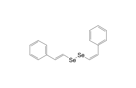 Diselenide, bis(2-phenylethenyl), (Z,Z)-