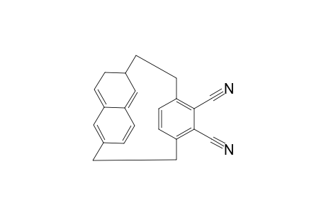 3,10-Dihydro-[2](3,7)naphthaleno[2]-paracyclophane-4,5-dicarbonitrile