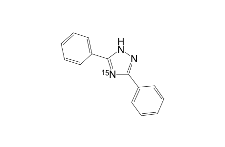 4-[N(15)]-3,5-Diphenyl-1H-1,2,4-triazole