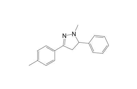1-Methyl-5-phenyl-3-p-tolyl-4,5-dihydro-1H-pyrazole