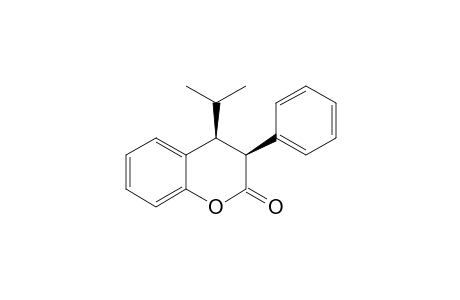 cis-3-Phenyl-4-isopropyl-3,4-dihydro-coumarin