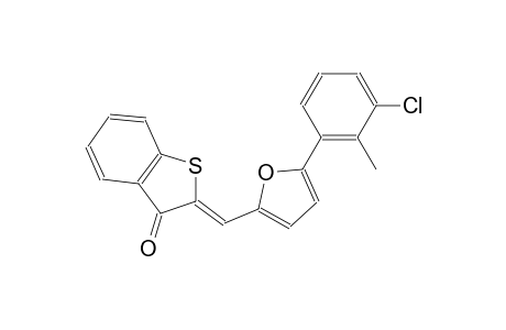 benzo[b]thiophen-3(2H)-one, 2-[[5-(3-chloro-2-methylphenyl)-2-furanyl]methylene]-, (2Z)-