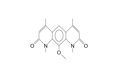 10-Methoxy-1,4,6,9-tetramethyl-pyrido[3,2-g]quinoline-2,8-dione