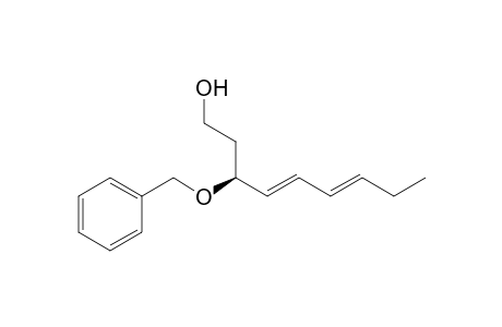 (3S,4E,6E)-3-benzoxynona-4,6-dien-1-ol