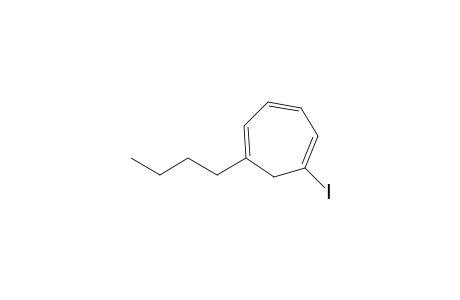 1,3,5-Cycloheptatriene, 1-butyl-6-iodo-