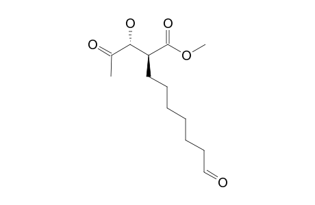 METHYL-2-(1-HYDROXY-2-OXOPROPYL)-9-OXONONANOATE