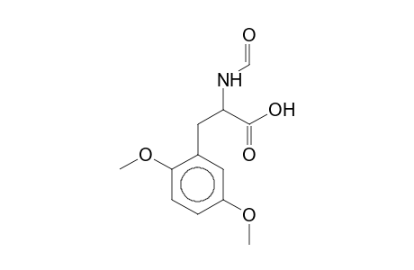 3-(2,5-Dimethoxyphenyl)-2-formylaminopropionic acid