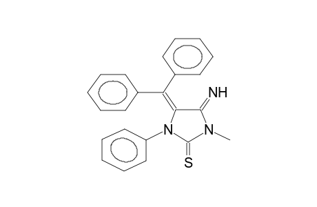 4-(DIPHENYLMETHYLENE)-5-IMINO-1-METHYL-3-PHENYL-2-IMIDAZOLIDINETHIONE