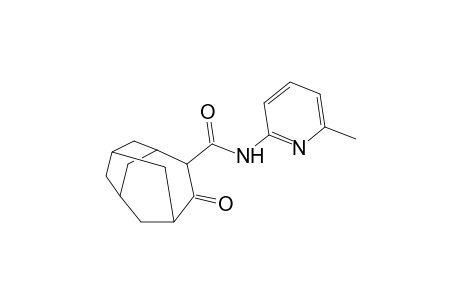 N-(6'-Methylpyridin-2'-yl)-5-oxotricyclo[4.3.1.1(3,8)]undecane-4-carboxamide