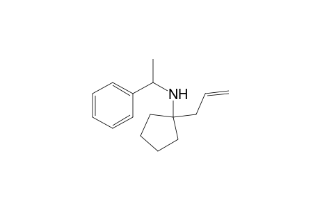 N-(1-Phenylethyl)-1-allylcyclopentylamine