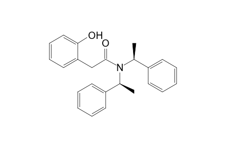 2-(2-hydroxyphenyl)-N,N-bis[(1S)-1-phenylethyl]acetamide