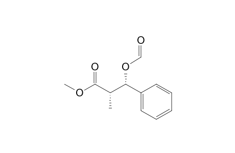 (2S,3S)-3-formyloxy-2-methyl-3-phenyl-propionic acid methyl ester