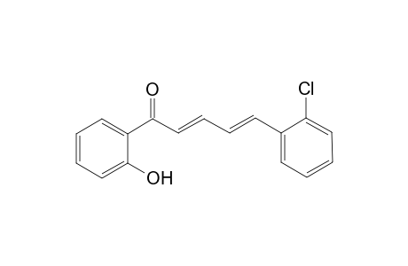 (2E,4E)-5-(2-chlorophenyl)-1-(2-hydroxyphenyl)-1-penta-2,4-dienone
