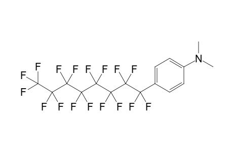 4-(1,1,2,2,3,3,4,4,5,5,6,6,7,7,8,8,8-heptadecafluorooctyl)-N,N-dimethyl-aniline