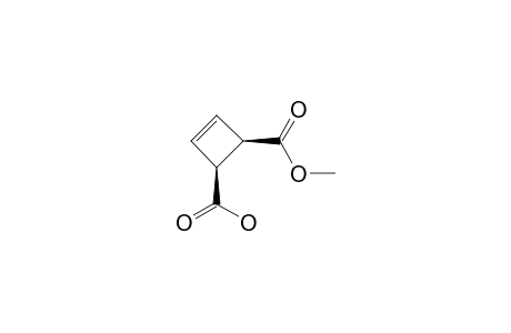 (1S,4R)-4-carbomethoxycyclobut-2-ene-1-carboxylic acid