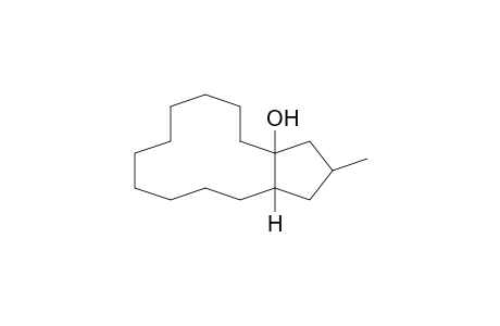 3aH-CYCLOPENTACYCLODODECEN-3a-OL, TETRADECAHYDRO-2-METHYL-