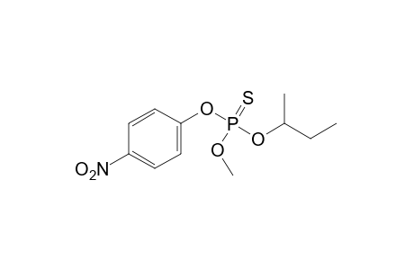 phosphorothioic acid, O-sec-butyl O-methyl O-p-nitrophenyl ester