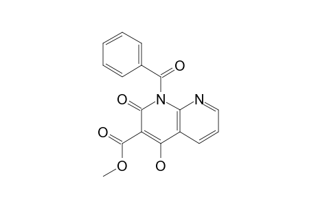 1-BENZOYL-3-METHOXYCARBONYL-4-HYDROXY-1,8-NAPHTHYRIDIN-2-ONE