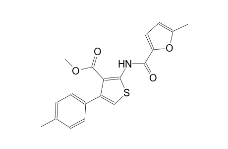 methyl 2-[(5-methyl-2-furoyl)amino]-4-(4-methylphenyl)-3-thiophenecarboxylate
