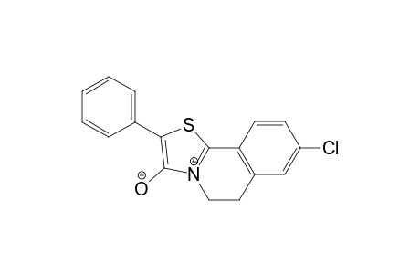 8-Chloro-5,6-dihydro-2-phenylthiazolo[2,3-a]isoquinolin-4-ium 3-Oxide