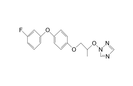 1H-1,2,4-Triazole, 1-[2-[4-(3-fluorophenoxy)phenoxy]-1-methylethoxy]-