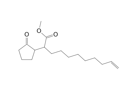 Methyl 2-(2'-cyclopentanonyl)undec-10-enoate