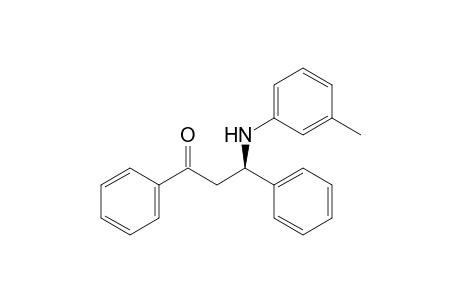(R)-1,3-Diphenyl-3-[N-(3-tolyl)amino]propan-1-one