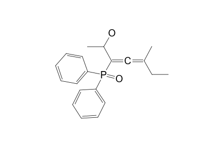 3-DIPHENYLPHOSPHINOYL-5-METHYL-HEPTA-3,4-DIEN-2-OL