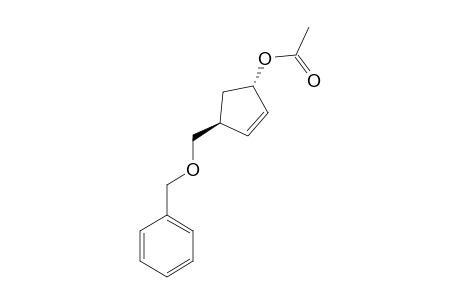 (1S)-TRANS-4-BENZYLOXYMETHYLCYCLOPENT-2-EN-1-YL-ACETATE