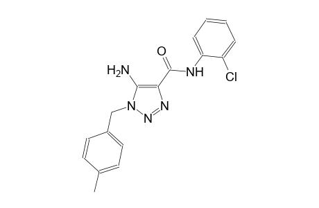 1H-1,2,3-triazole-4-carboxamide, 5-amino-N-(2-chlorophenyl)-1-[(4-methylphenyl)methyl]-