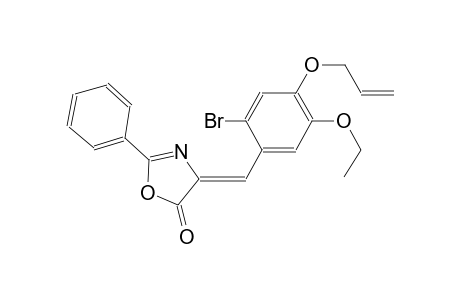 (4Z)-4-[4-(allyloxy)-2-bromo-5-ethoxybenzylidene]-2-phenyl-1,3-oxazol-5(4H)-one