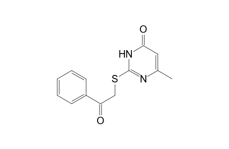 6-Methyl-2-[(2-oxo-2-phenylethyl)thio]pyrimidin-4(3H)-one