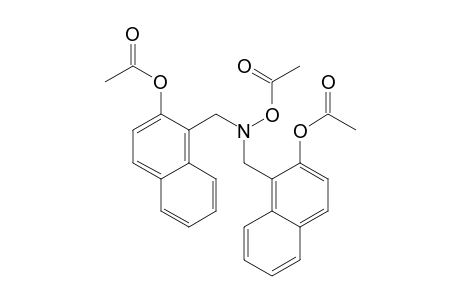 2-Naphthalenol,1,1'-[[(acetyloxy)imino]bis(methylene)]bis-, diacetate (ester)